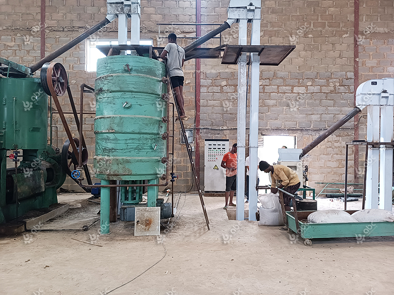 factory price palm kernel oil pressing plant