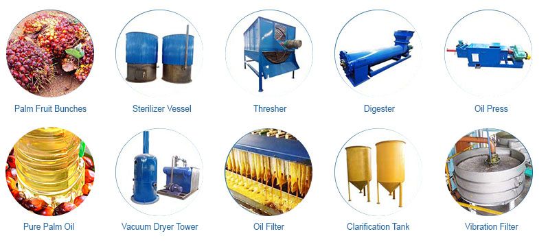typical process of palm oil mill