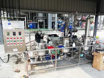 25Kg/Batch Palm Oil Refinery Line as Lab Equipment in Malaysia