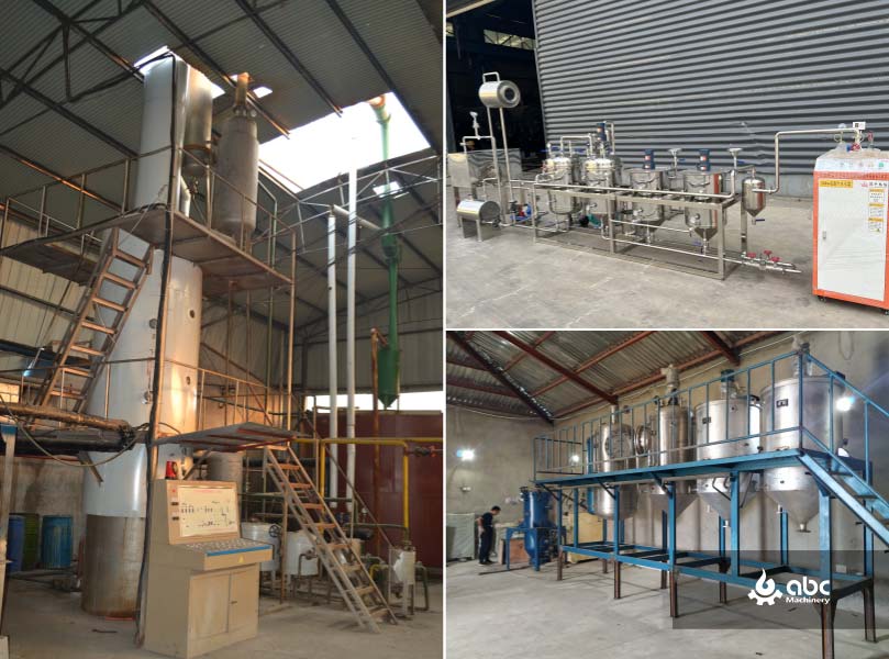 commercial edible oil refinery plant equipment